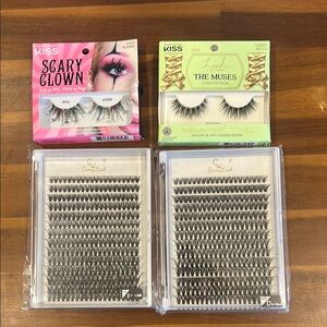 Kiss and BamyLash False Eyelash Set